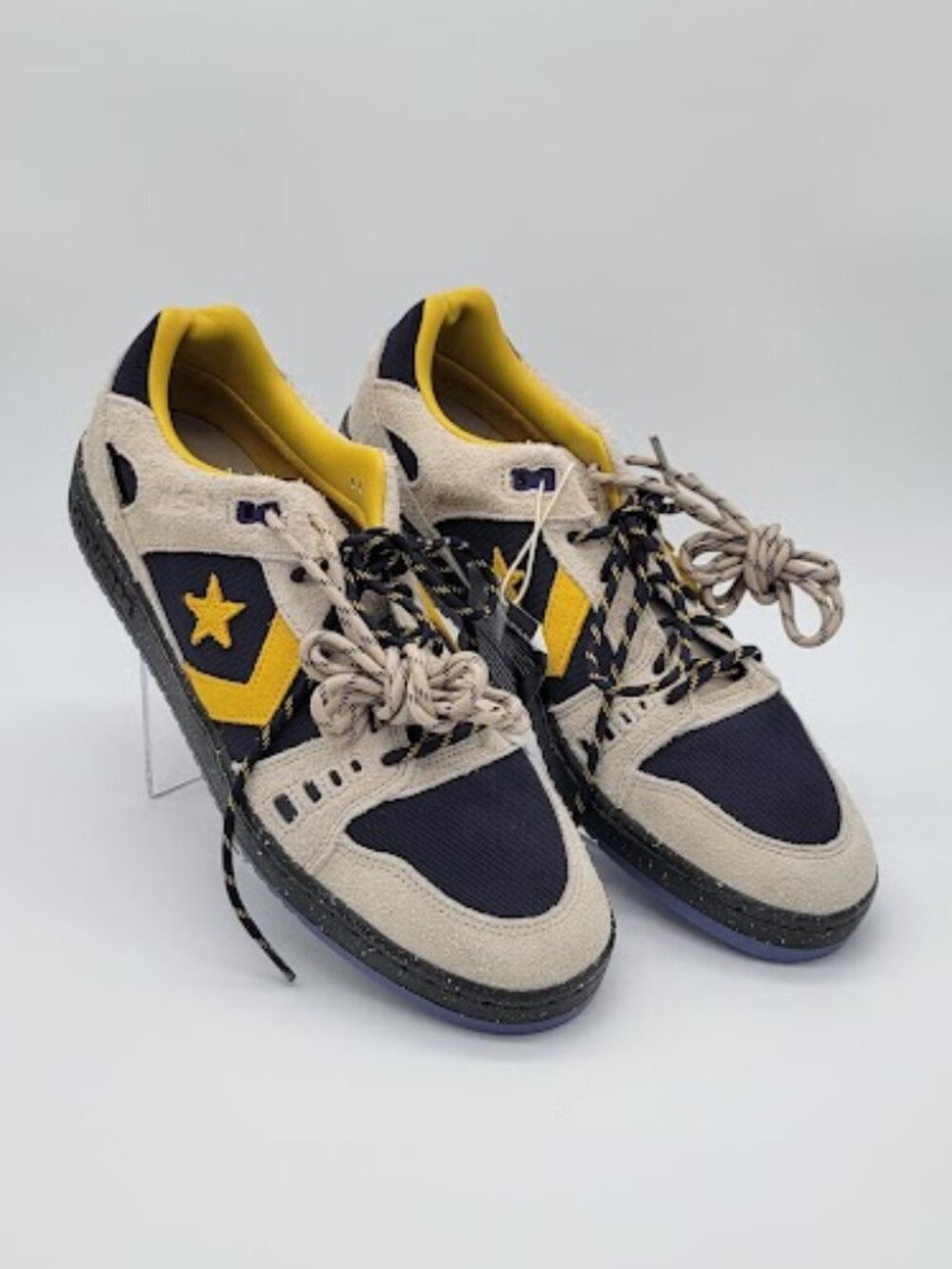 CONVERSE CONS AS-1 Pro Suede Cordura Sneakers Beach Stone Navy Men’s 11.5  NWOB